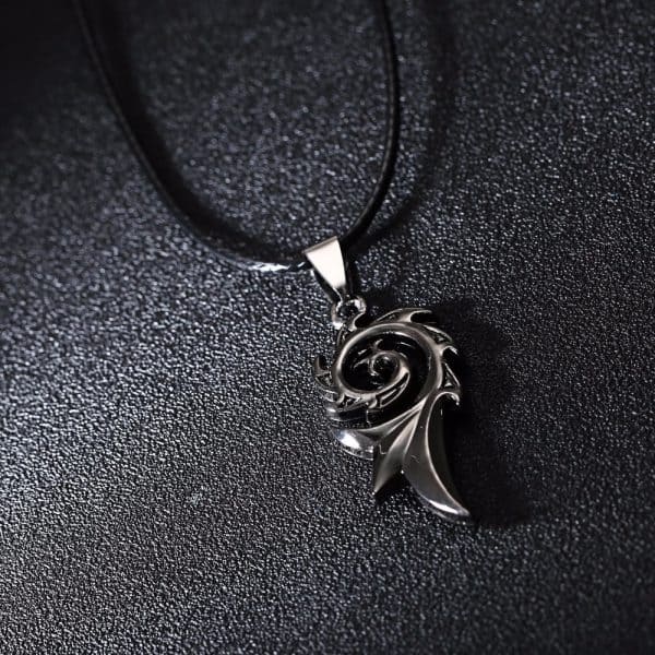 Dragon Flame Titanium necklace
