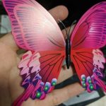 Double-Layer, 3D Butterfly Wall Stickers photo review